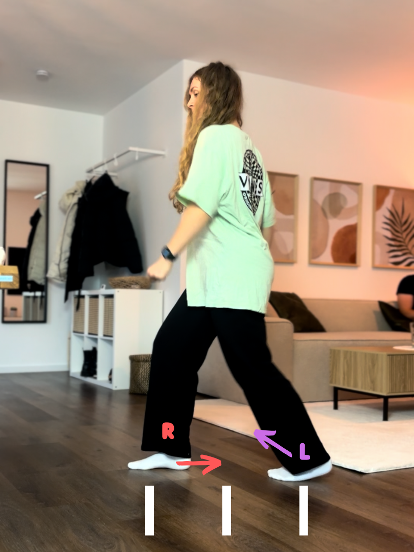 running man step 1